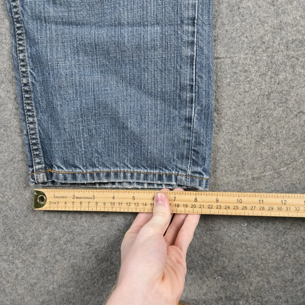 Levi Strauss 559 Relaxed Straight Jeans Mens 34x29 Blue Denim Classic Workwear
